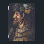The Autumn, Arcimboldo iPad Mini Skydd<br><div class="desc">Giuseppe Arcimboldo (1526 or 1527 – 11 July 1593) was an Italian painter best known for creating imaginative portrait heads made entirely of objects such as fruits, vegetables, flowers, fish and books. These works form a distinct category from his other productions. He was a conventional court painter of portraits for...</div>