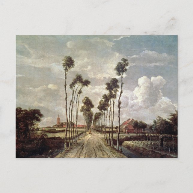 The Avenue i Middelharnis, 1689 Vykort (Framsida)