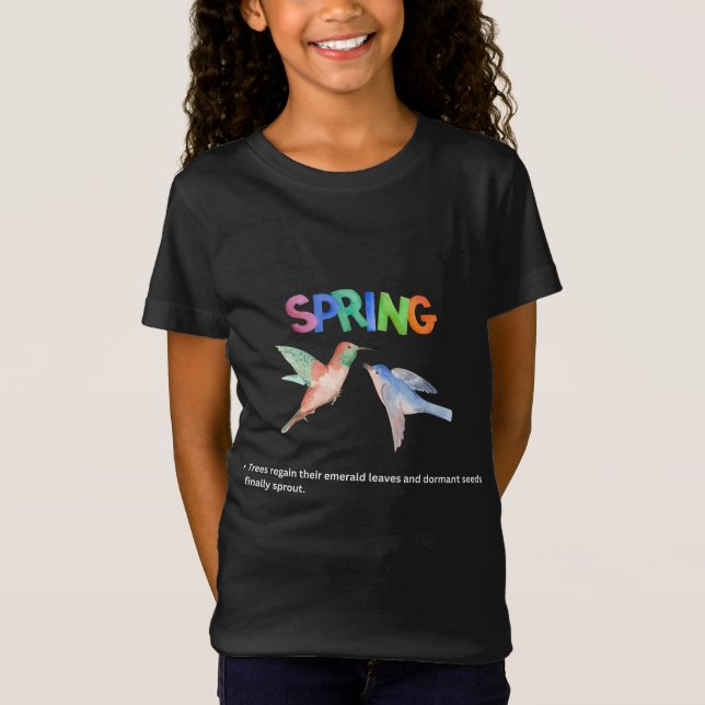 The Awakening: A Visual Tribute to Spring T Shirt (Framsida)