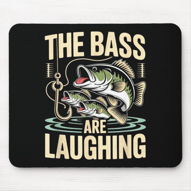 The B Are Laughing Funny Fishing Design  Musmatta (Framsidan)