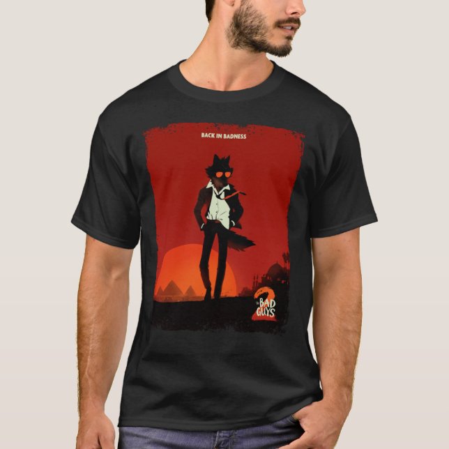 The Bad Guys 2 Animation Movie retro T Shirt (Framsida)