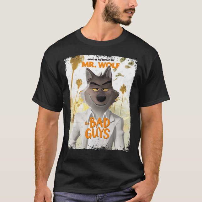 The Bad Guys Animation Movie T Shirt (Framsida)