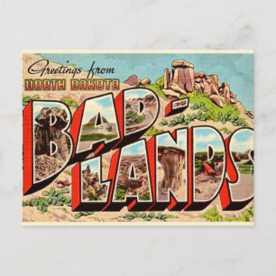 The Badlands NP vykort