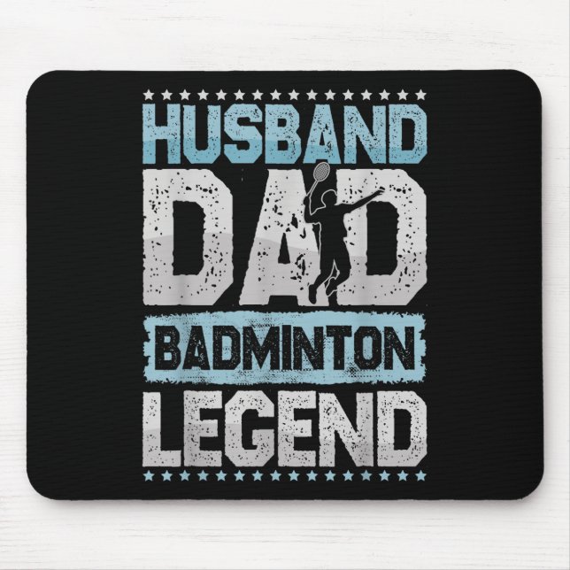 The Badminton Legends Retro Shuttle Mens Badminton Musmatta (Framsidan)