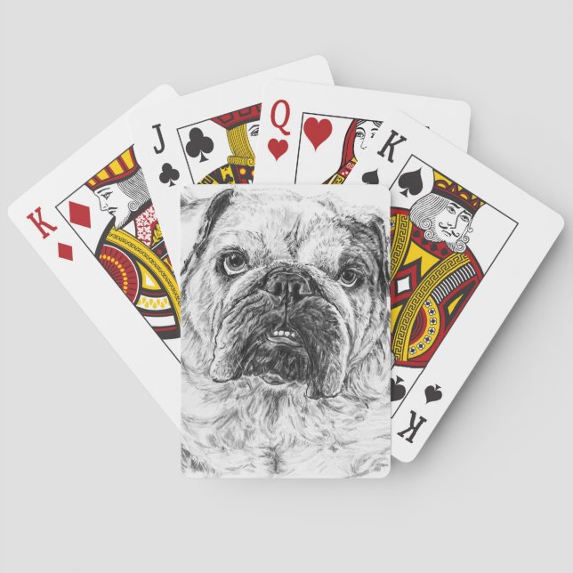 The Bald Divas Classic Playing Cards Casinokort (Baksidan)