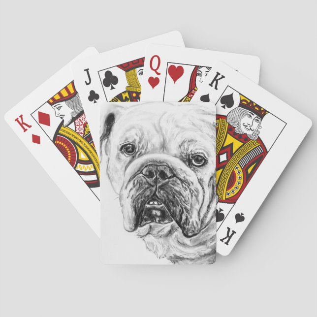 The Bald Divas Classic Playing Cards Casinokort (Baksidan)
