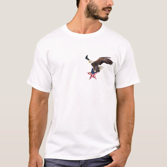 The bald eagle t shirt (Framsida)