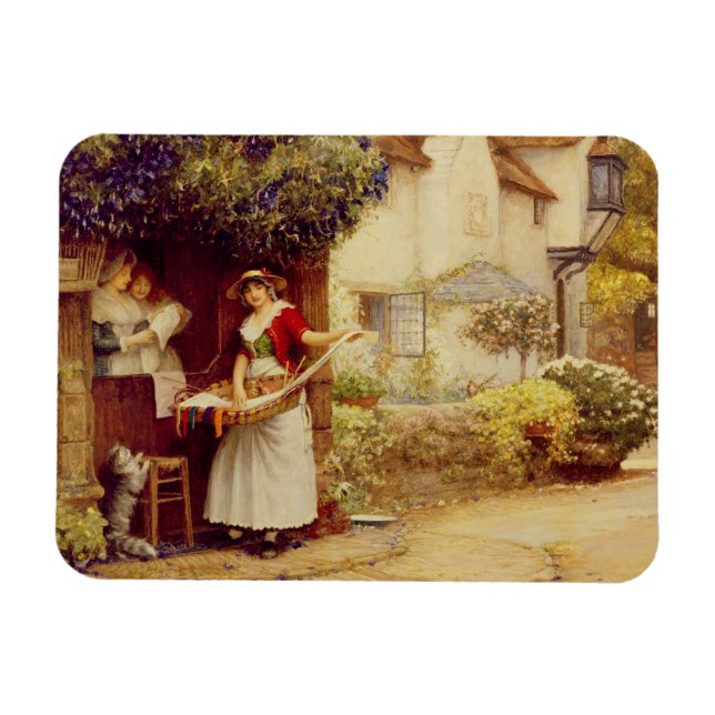 The Ballad Seller, 1902 (olja ombord) Magnet (Horisontell)
