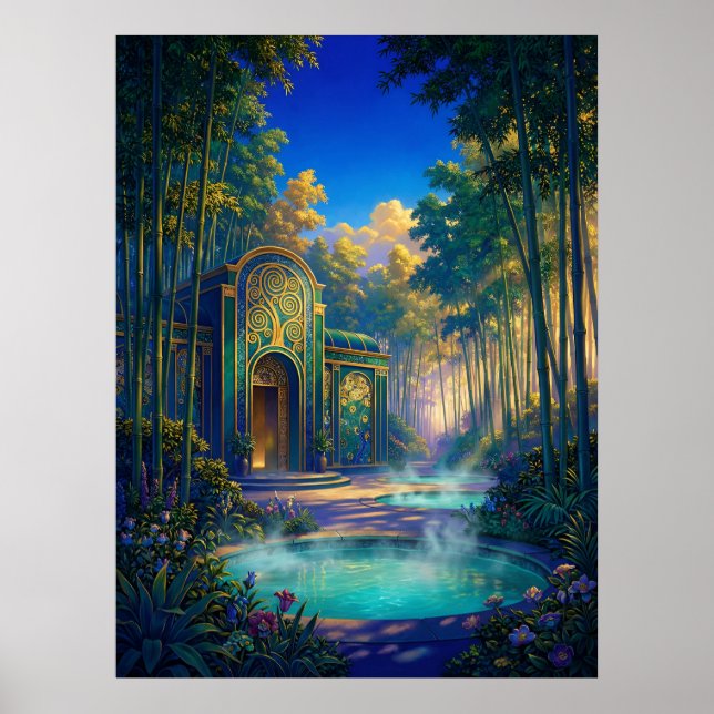 The Bamboo Sanctuary Poster (Framsidan)