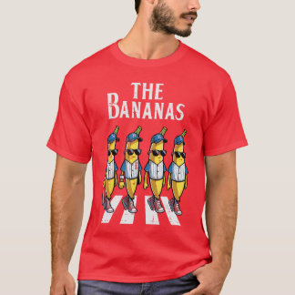 The Banana Crossing Funny Fruit Meme Parody Men Wo T Shirt