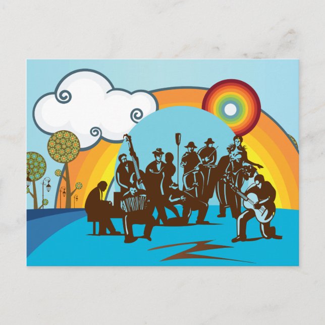 The Band Postkort Vykort (Framsida)