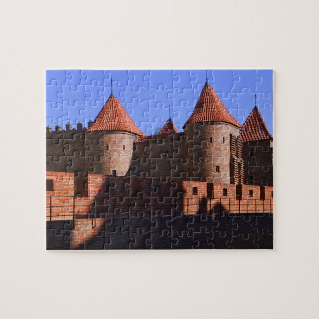 The Barbican, Warszawa, Polen Pussel (Horisontell)