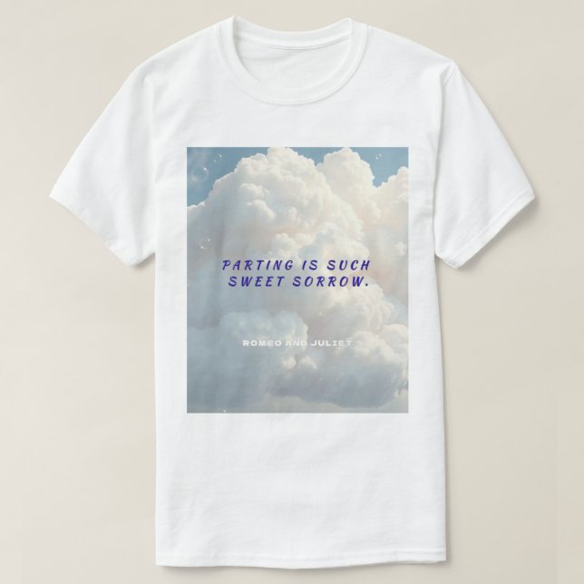The Bard Tee  Men’s Shakespeare Shirt (Design framsida)