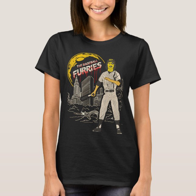 The Baseball Furies Blood Moon  T Shirt (Framsida)