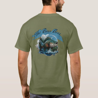 The Bass Boss Customizable Fishing T Shirt