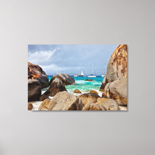 The Baths, Virgin Gorda, Brittiska Jungfruöarna Canvastryck