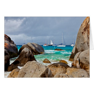 The Baths, Virgin Gorda, Brittiska Jungfruöarna Hälsningskort