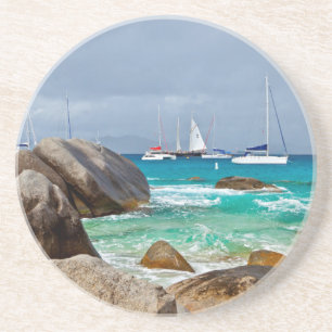 The Baths, Virgin Gorda, Brittiska Jungfruöarna Underlägg Sandsten