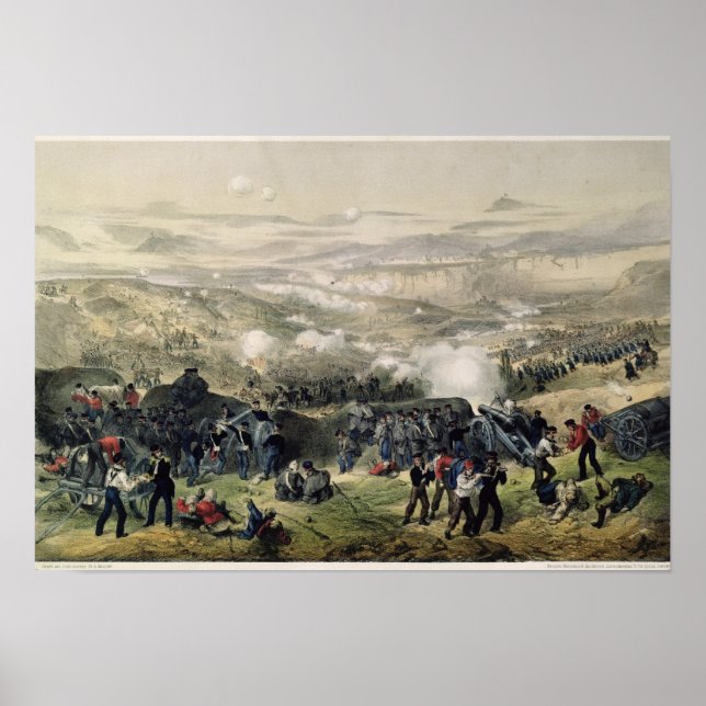 The Battle of Inkerman, 5 november 1854, 1855 Poster (Framsidan)