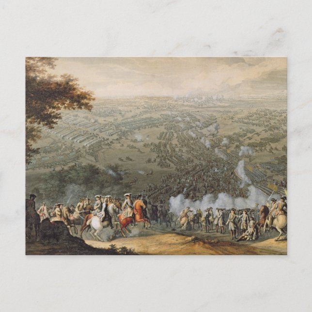 The Battle of Poltava 2 Vykort (Framsida)