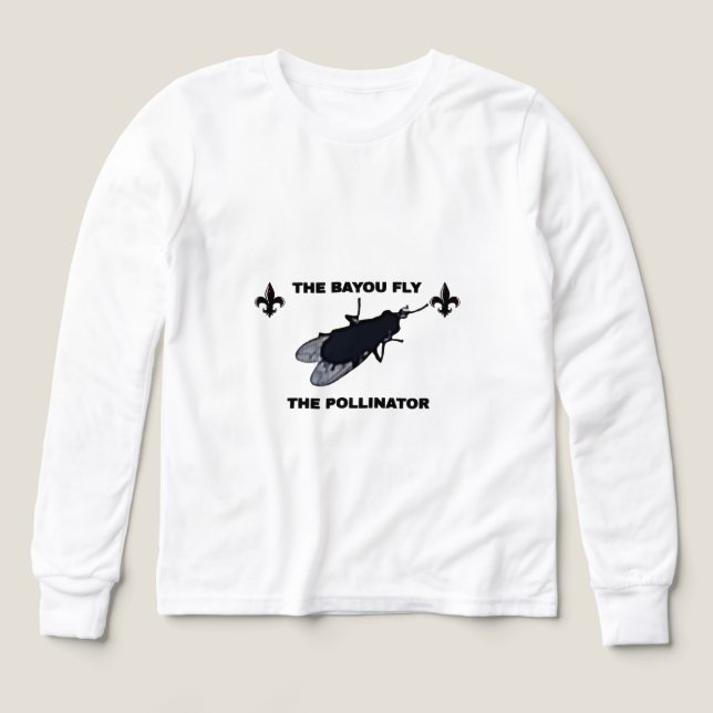 The Bayou Fly T Shirt (Design framsida)