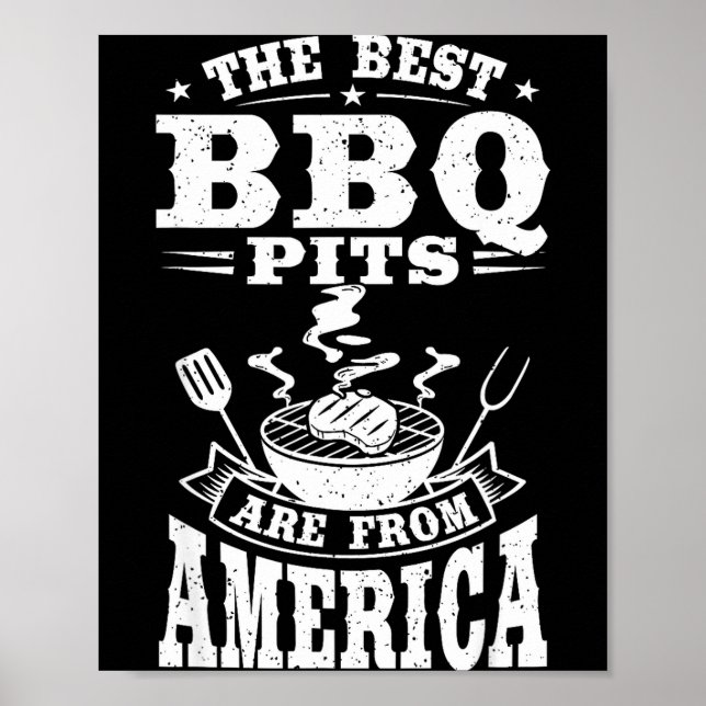 The bbq pits är från america grill picknick  poster (Framsidan)