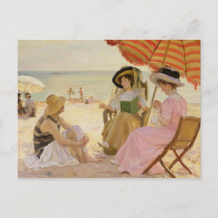 The Beach, 1929 Vykort