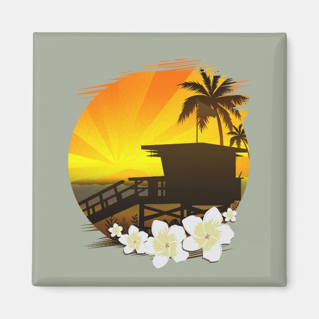 The Beach Life Magnet (Framsidan)