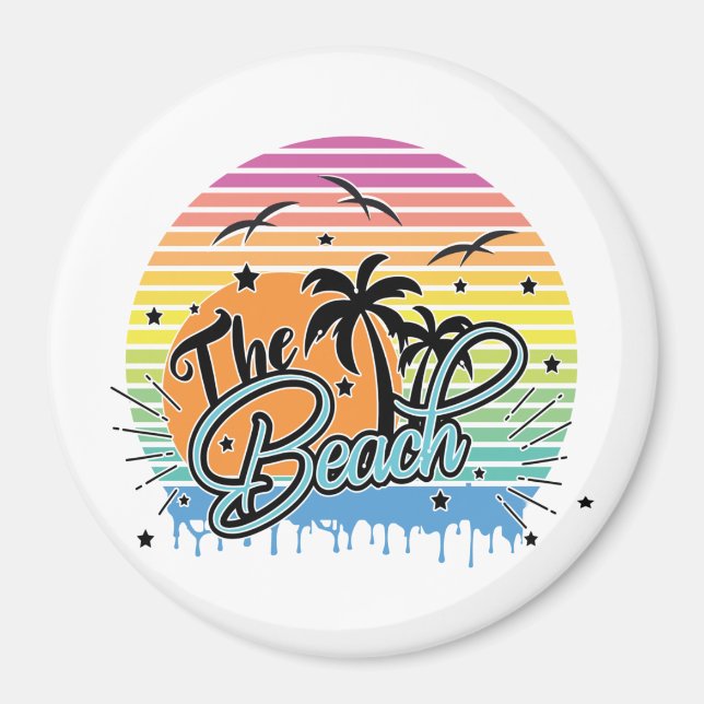 The Beach, sommaren 2023 Magnet (Framsidan)