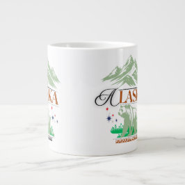 The Bear of Alaska – Adventure Coffee Mug Jumbo Mugg