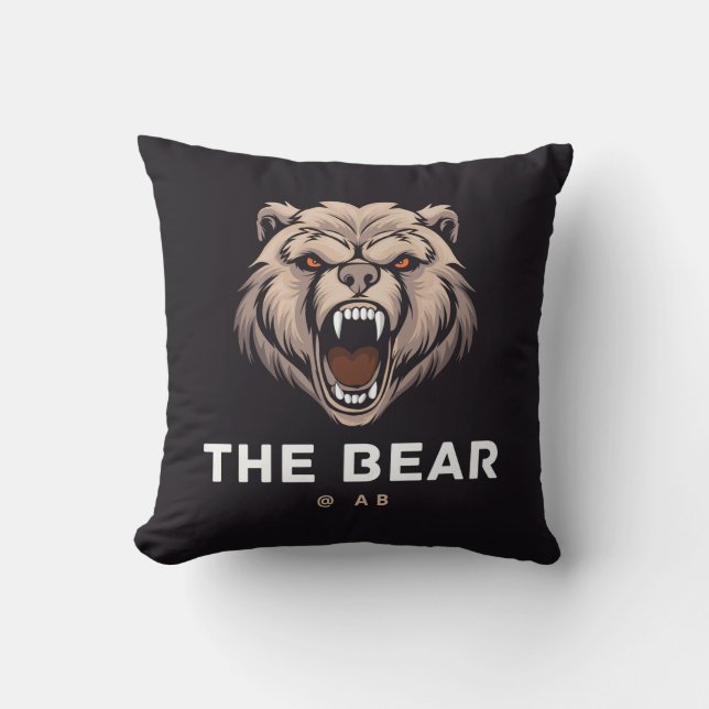 the bear pillow design kudde (Framsida)