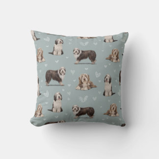 The Bearded Collie Dog Kudde