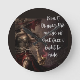 The Beast Beyond My Mask Rund Klocka