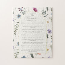 The Beatitudes Matthew 5:3–12 Floral Scripture