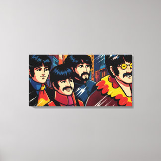 THE BEATLES-GUL UBÅT 4 CANVASTRYCK