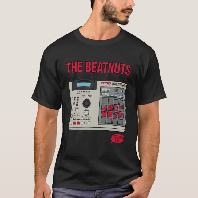 The Beatnuts Akai Mpc 2000 Xl T Shirt (Framsida)