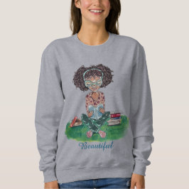 The Beautiful Collection Sweatshirt: Bookworm T Shirt