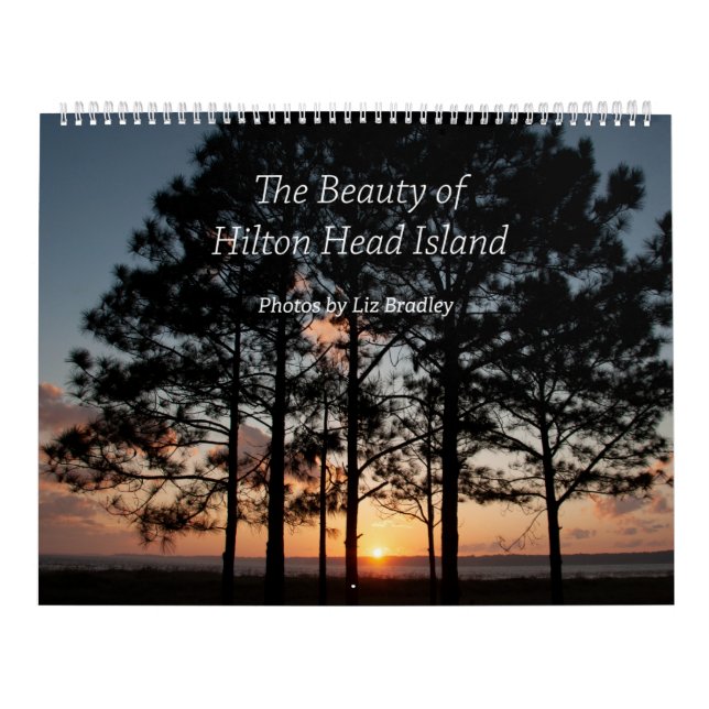 The Beauty of Hilton Head Island Calendar Kalender (Omslag)