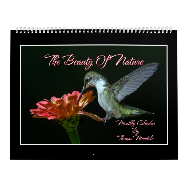 The Beauty Of Nature Monthly Calendar Kalender (Omslag)