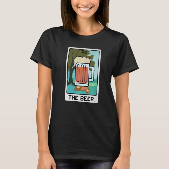 The Beer Alcoholic Person   T Shirt (Framsida)