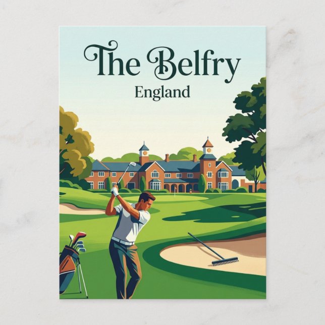 The Belfry England Vykort (Framsida)