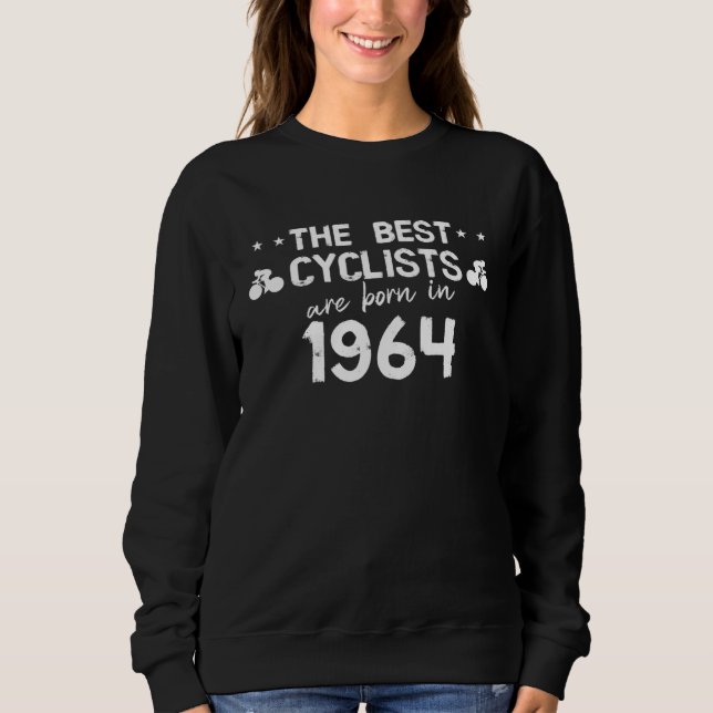 The best cyclists are born in 1964 t shirt (Framsida)