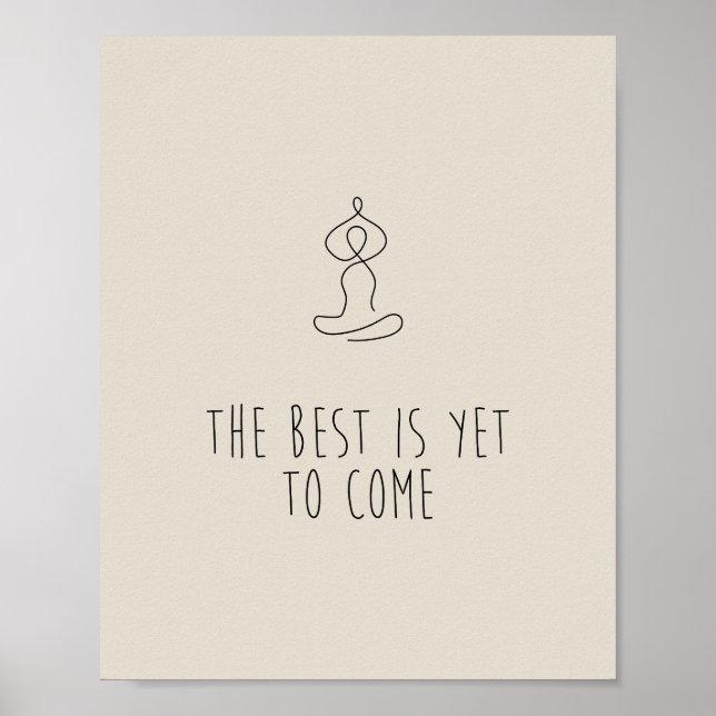 The Best is yet to come Poster (Framsidan)