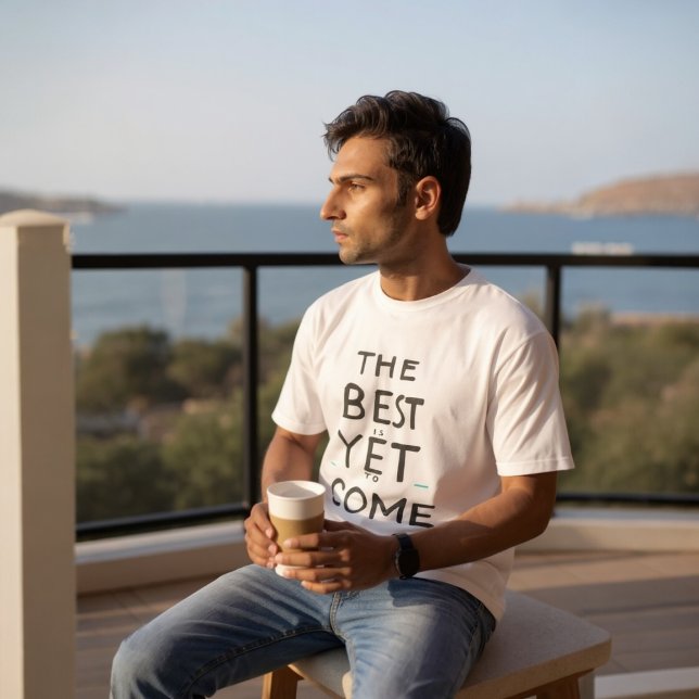 The Best Is Yet To Come T Shirt (Skapare uppladdad)