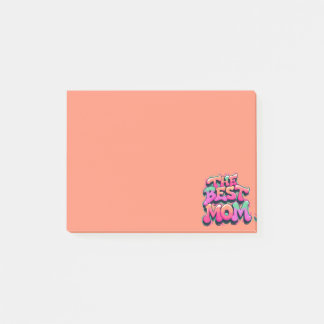 The best mom style graffiti post-it block