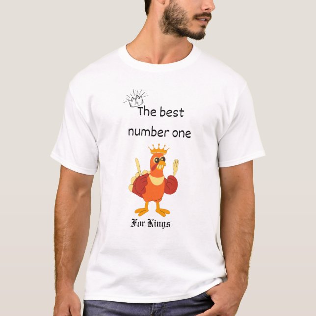 The best number one t shirt (Framsida)