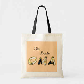 The Best Oma In German Tote Bag Tygkasse