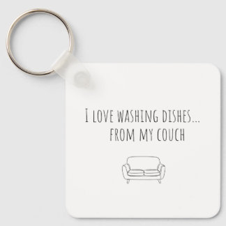 The best way to wash dishes nyckelring