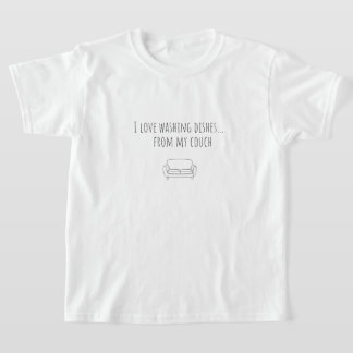 The best way to wash dishes t shirt