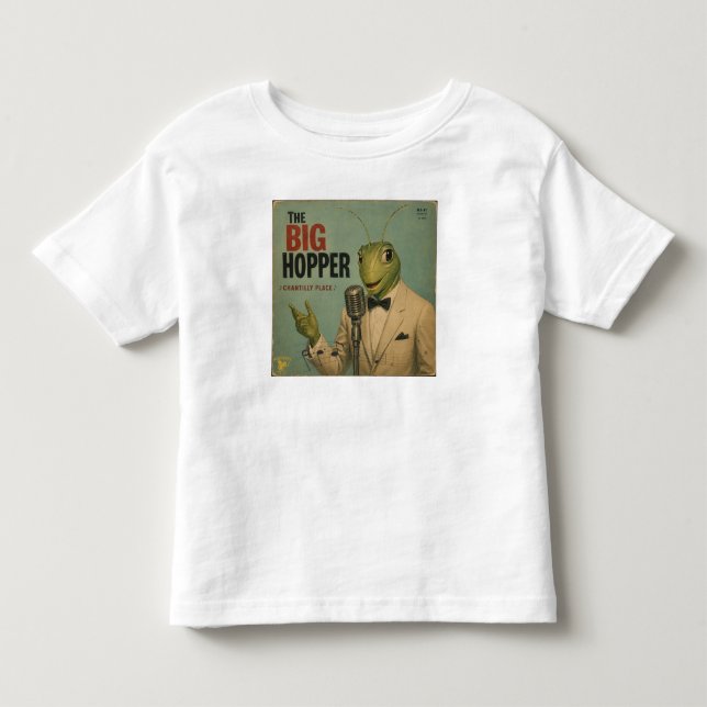 The Big Hopper-albumet: en parodi T Shirt (Framsida)